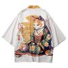 Anime Cat in Kimono Unisex Kimono Collection