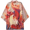 Anime Nine Tailed Fox Unisex Kimono