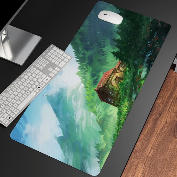 Anime Summer Landscape Art Large Mouse Pad Collection