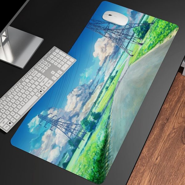 Anime Summer Landscape Art Large Mouse Pad Collection