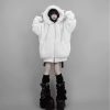 Arctic Queen Oversized Hooded Jacket