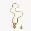 Aurelia Custom Initial Charm Necklace
