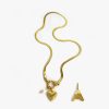 Aurelia Custom Initial Charm Necklace