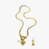 Aurelia Custom Initial Charm Necklace