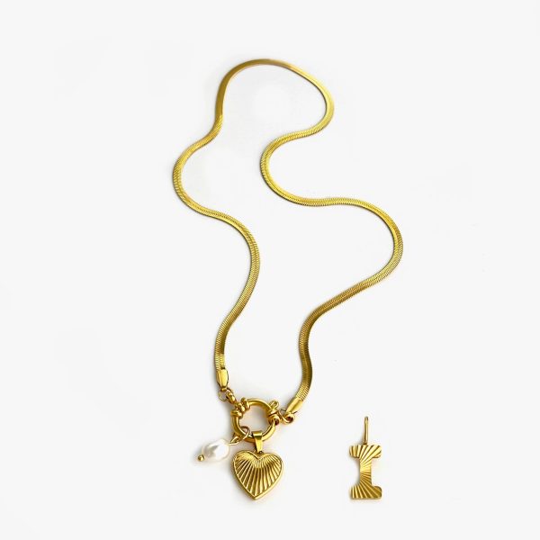 Aurelia Custom Initial Charm Necklace