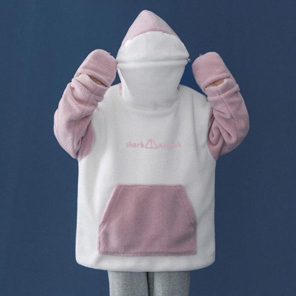 Fluffy Shark Hoodie