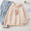 Snacking Teddy Bear Hoodies