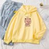 Snacking Teddy Bear Hoodies