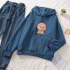 Snacking Teddy Bear Hoodies