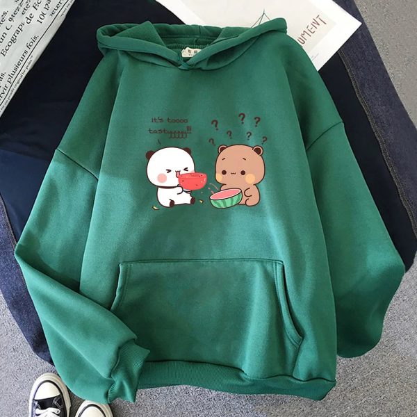 Bears eating Watermelon Unisex Hoodie