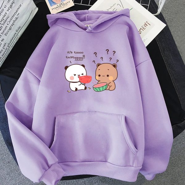 Bears eating Watermelon Unisex Hoodie