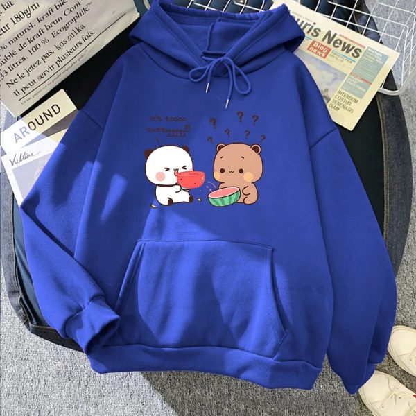 Bears eating Watermelon Unisex Hoodie