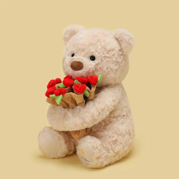 Bloomie & Maple the Rose Bear Plushies