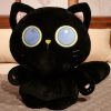 Arrayah the Blue Eye Black Cat Plushie Arrayah the Blue Eye Black Cat Plushie