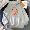 Boba the Brown Bear Munching Cake Unisex Hoodies