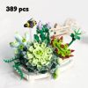 Bonsai Plant Pots Nano Building Set