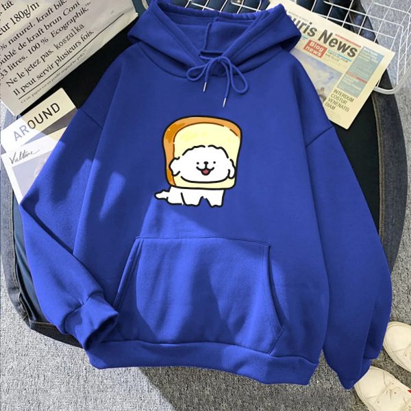 Bread Luckie the Dog Unisex Hoodie