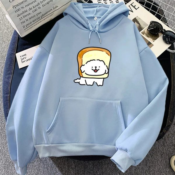 Bread Luckie the Dog Unisex Hoodie