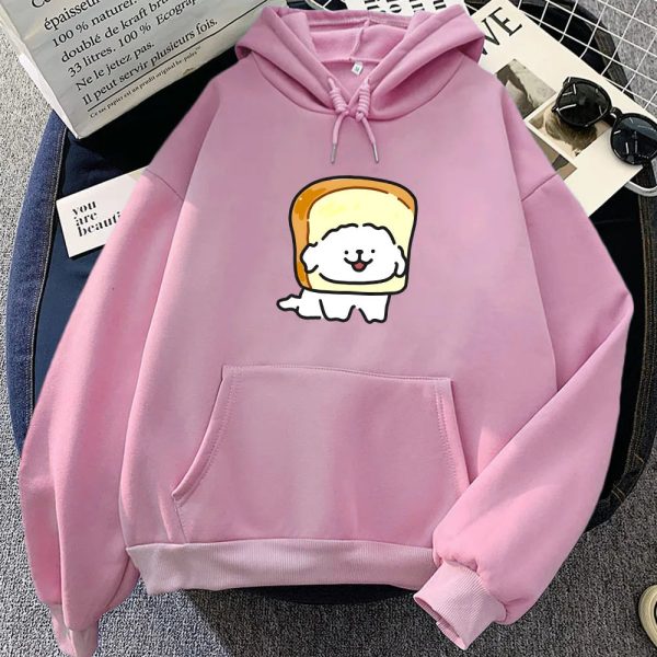 Bread Luckie the Dog Unisex Hoodie