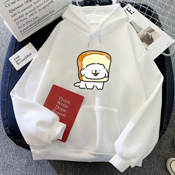Bread Luckie the Dog Unisex Hoodie
