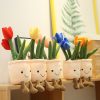 Bubbly Tulip Flower Pot Plush Bubbly Tulip Flower Pot Plush
