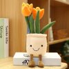 Bubbly Tulip Flower Pot Plush Bubbly Tulip Flower Pot Plush