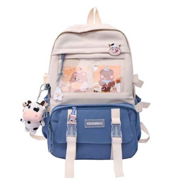 Canvas Kekemi Bear Friends Backpack