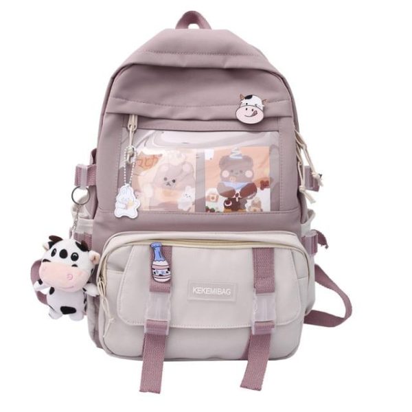 Canvas Kekemi Bear Friends Backpack