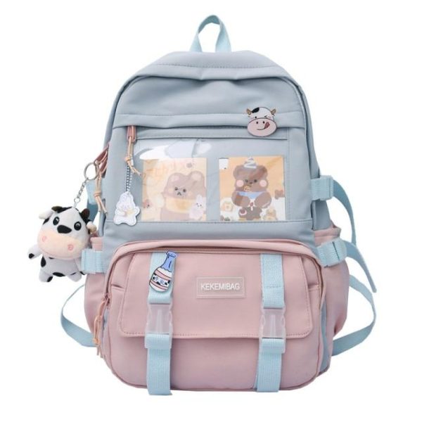 Canvas Kekemi Bear Friends Backpack