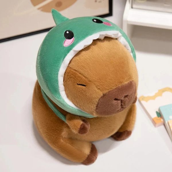 Capybara Animal Cosplay Hat Plushies
