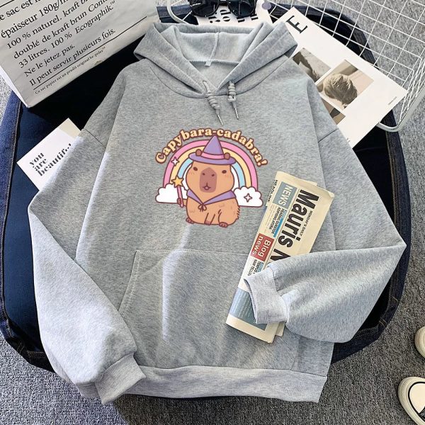 Capybara-Cadabra Rainbow Magician Unisex Hoodie