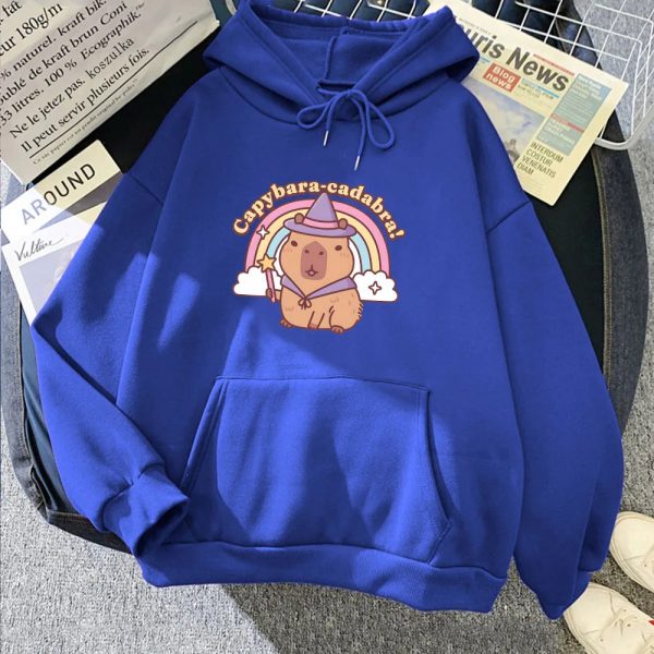 Capybara-Cadabra Rainbow Magician Unisex Hoodie