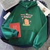 Capybara Don't Worry Be Capy Unisex Hoodie