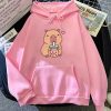 Capybara Drinking Bubble Tea Unisex Hoodie