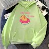 Capybara Floating Donut Don't Worry Be Cappy Unisex Hoodies