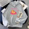 Capybara Floating Donut Don't Worry Be Cappy Unisex Hoodies