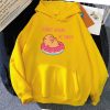 Capybara Floating Donut Don't Worry Be Cappy Unisex Hoodies