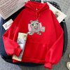 Cartoon Raccoon Bubble Tea Unisex Hoodie