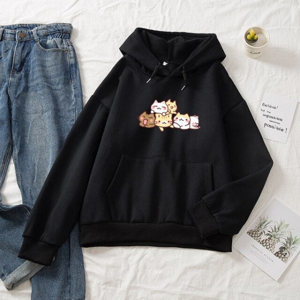 Kawaii Cat Party Unisex Hoodie