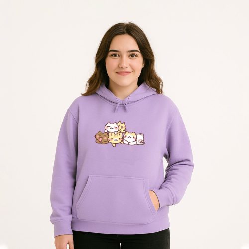 Kawaii Cat Party Unisex Hoodie
