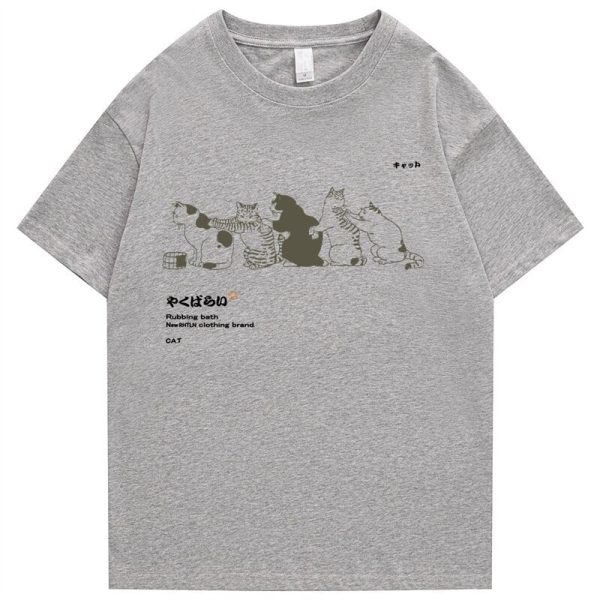 Cats Scratching Cats Backs Unisex Tee