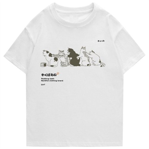 Cats Scratching Cats Backs Unisex Tee