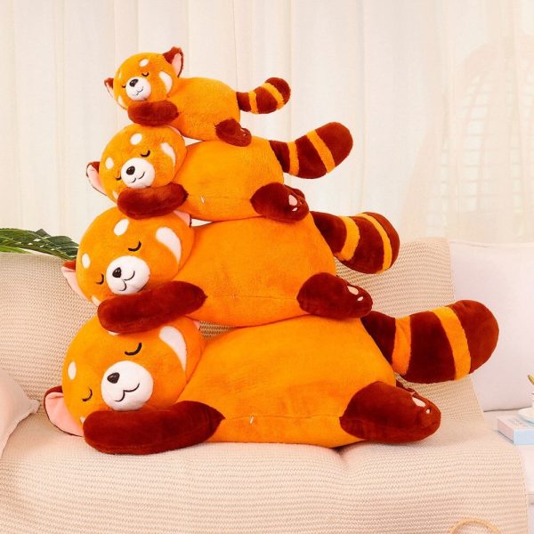 Chai the Sleeping Red Panda Plushie Chai the Sleeping Red Panda Plushie