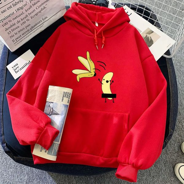 Cheeky Naked Banana Unisex Hoodies