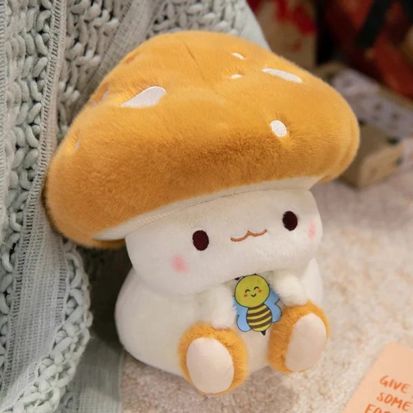Chibi Mushroom Plush Buddies