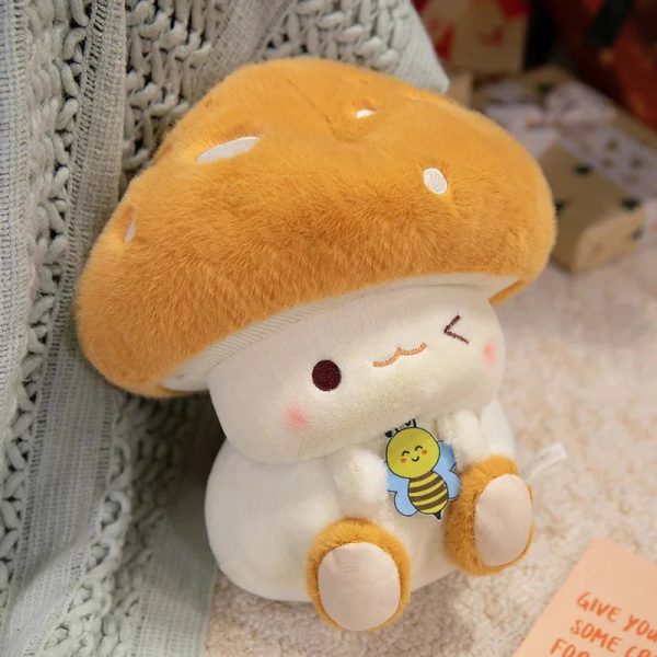 Chibi Mushroom Plush Buddies