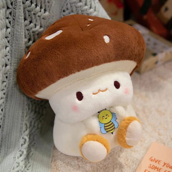Chibi Mushroom Plush Buddies