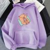 Chilling Capybara with Bubble Tea Unisex Hoodie