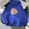 Chilling Capybara with Bubble Tea Unisex Hoodie