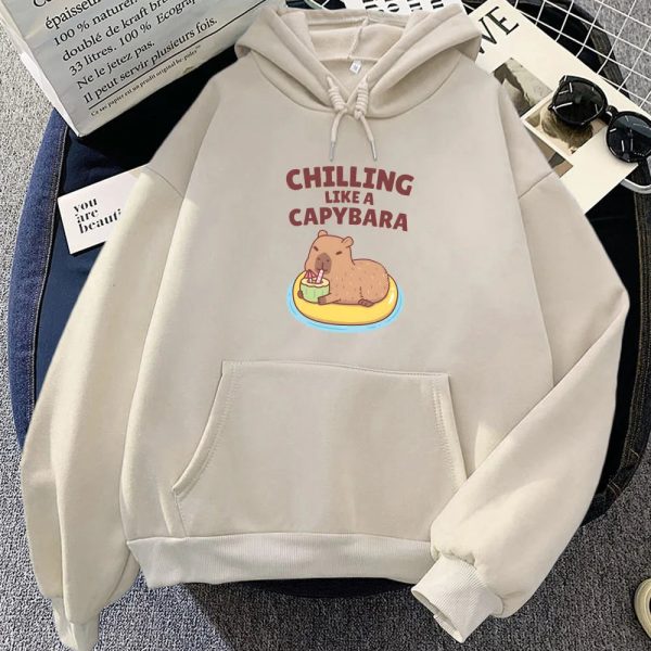 Chilling Like A Capybara Unisex Hoodie